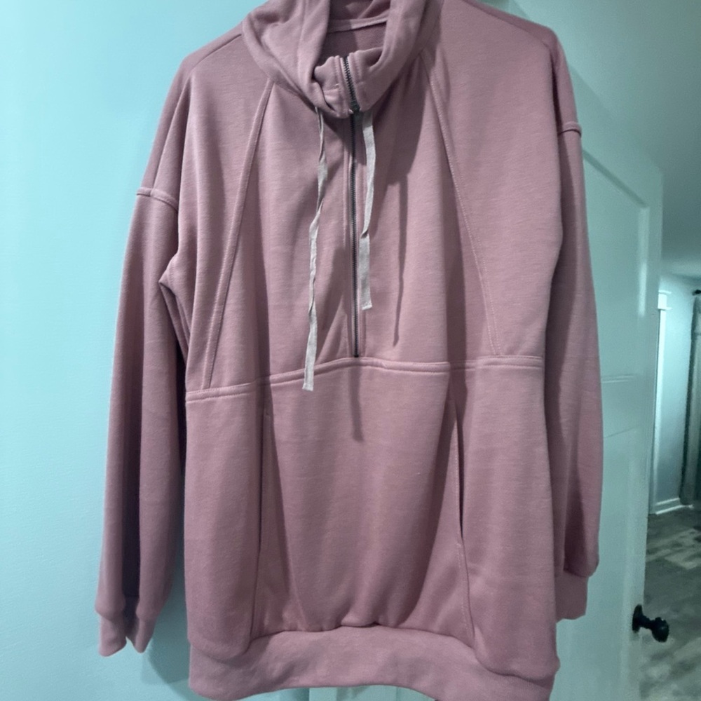 SHEIN Women's Pink Long Sleeve Top